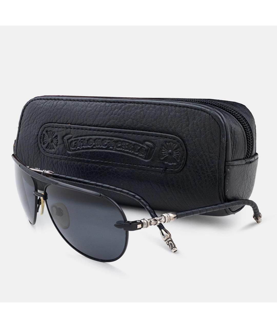 CHROME HEARTS Черные солнцезащитные очки, фото 4