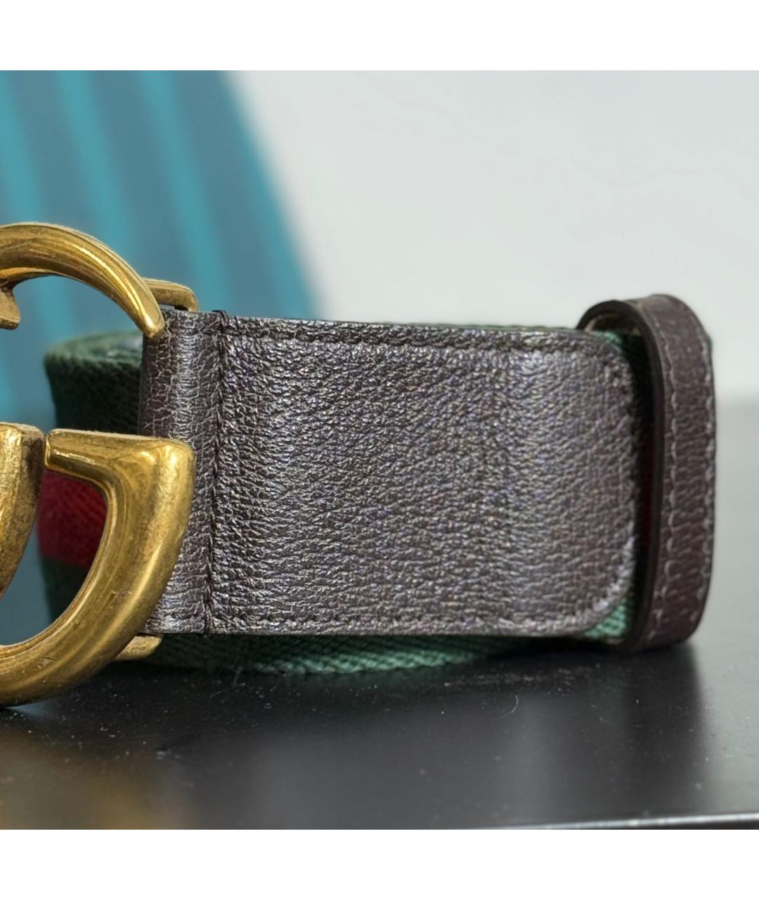 GUCCI Зеленый ремень, фото 5