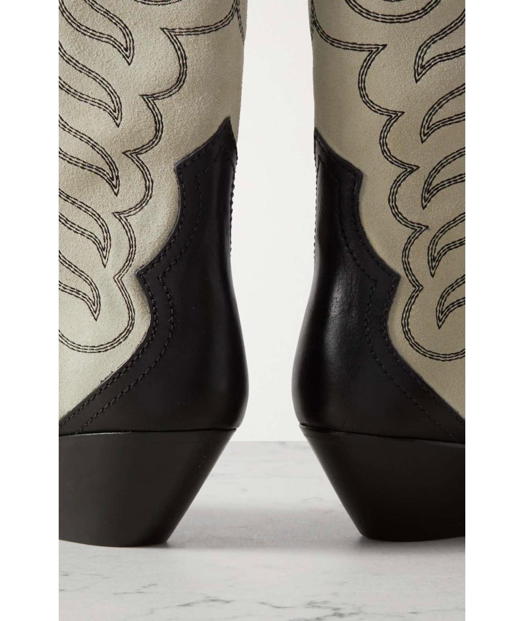 ISABEL MARANT Мульти кожаные полусапоги, фото 4