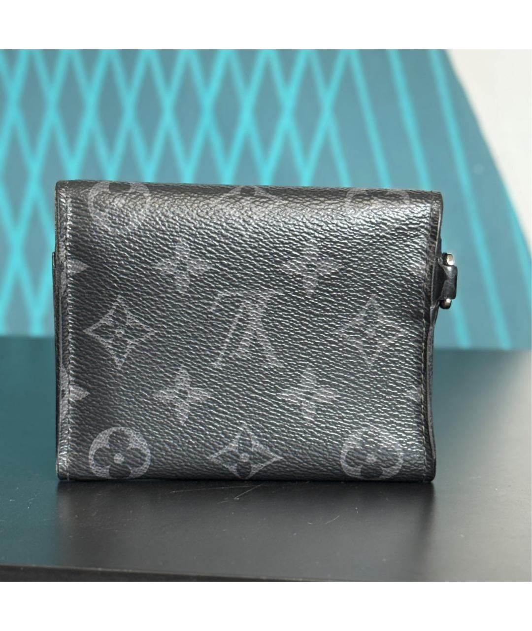 LOUIS VUITTON Антрацитовый кошелек, фото 2