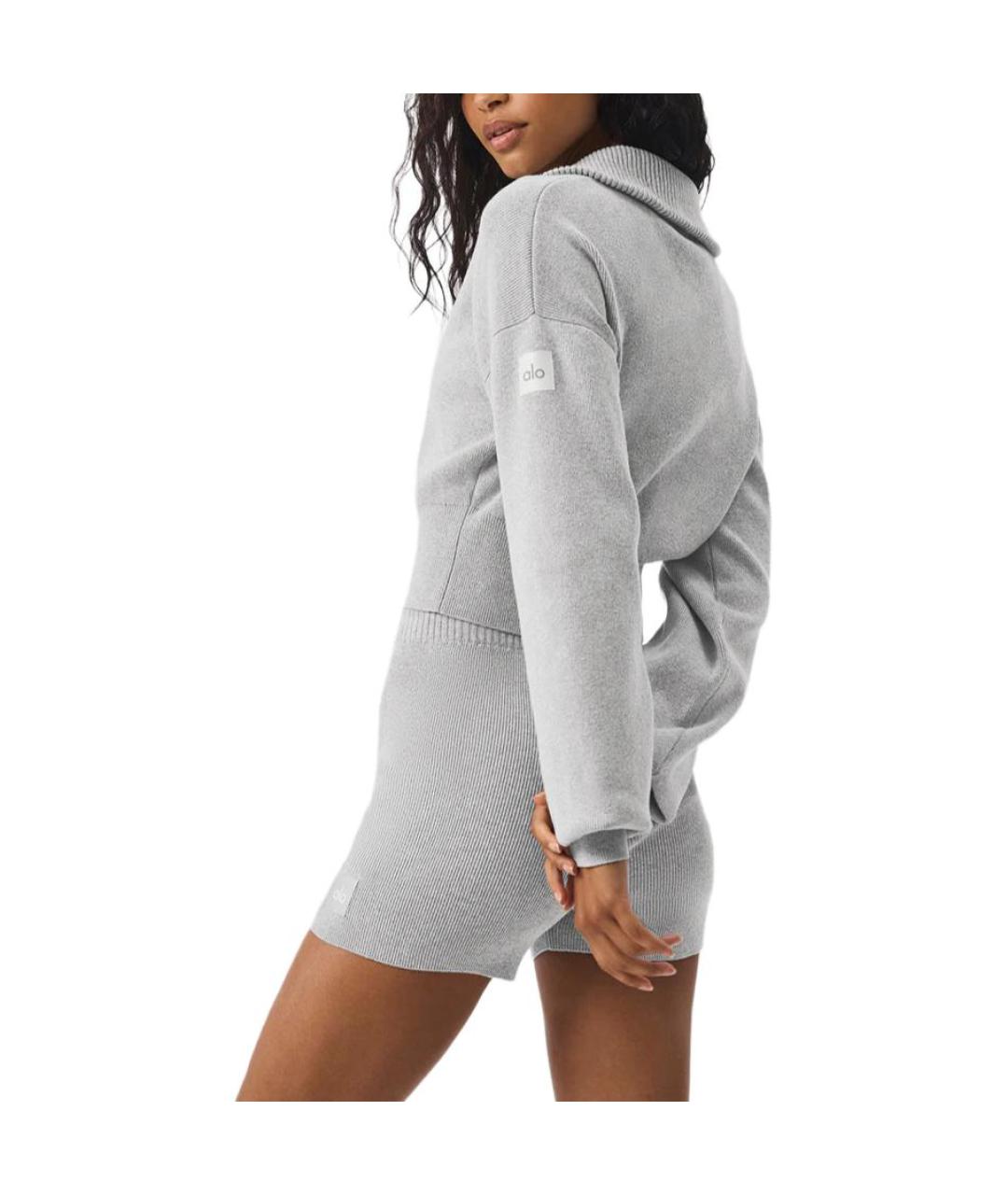 ALO YOGA Серая куртка, фото 2