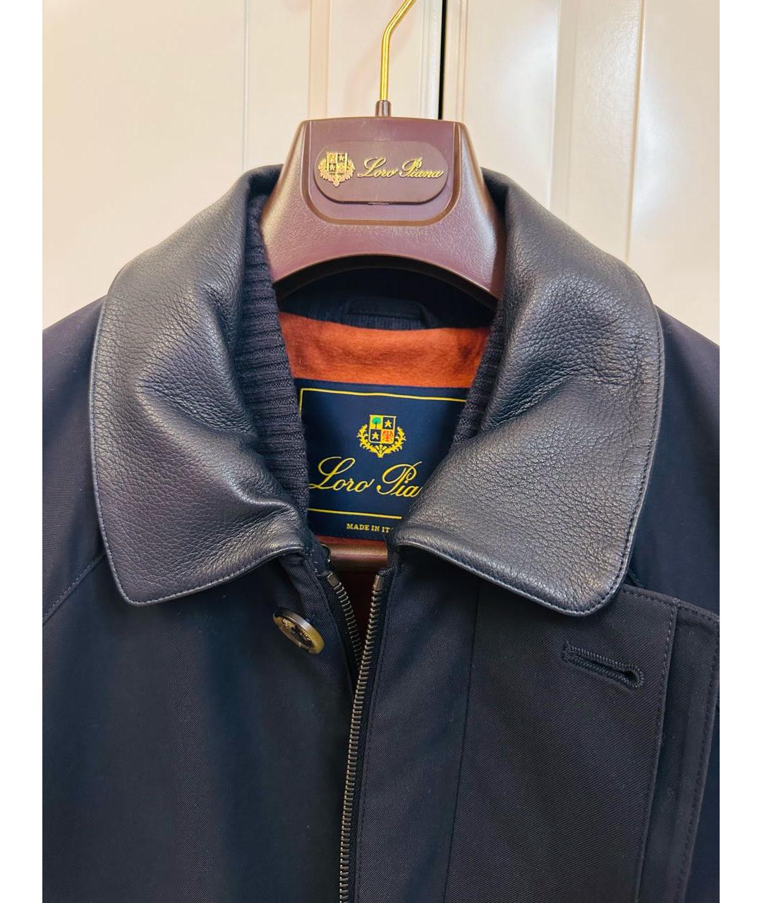 LORO PIANA Темно-синяя куртка, фото 4