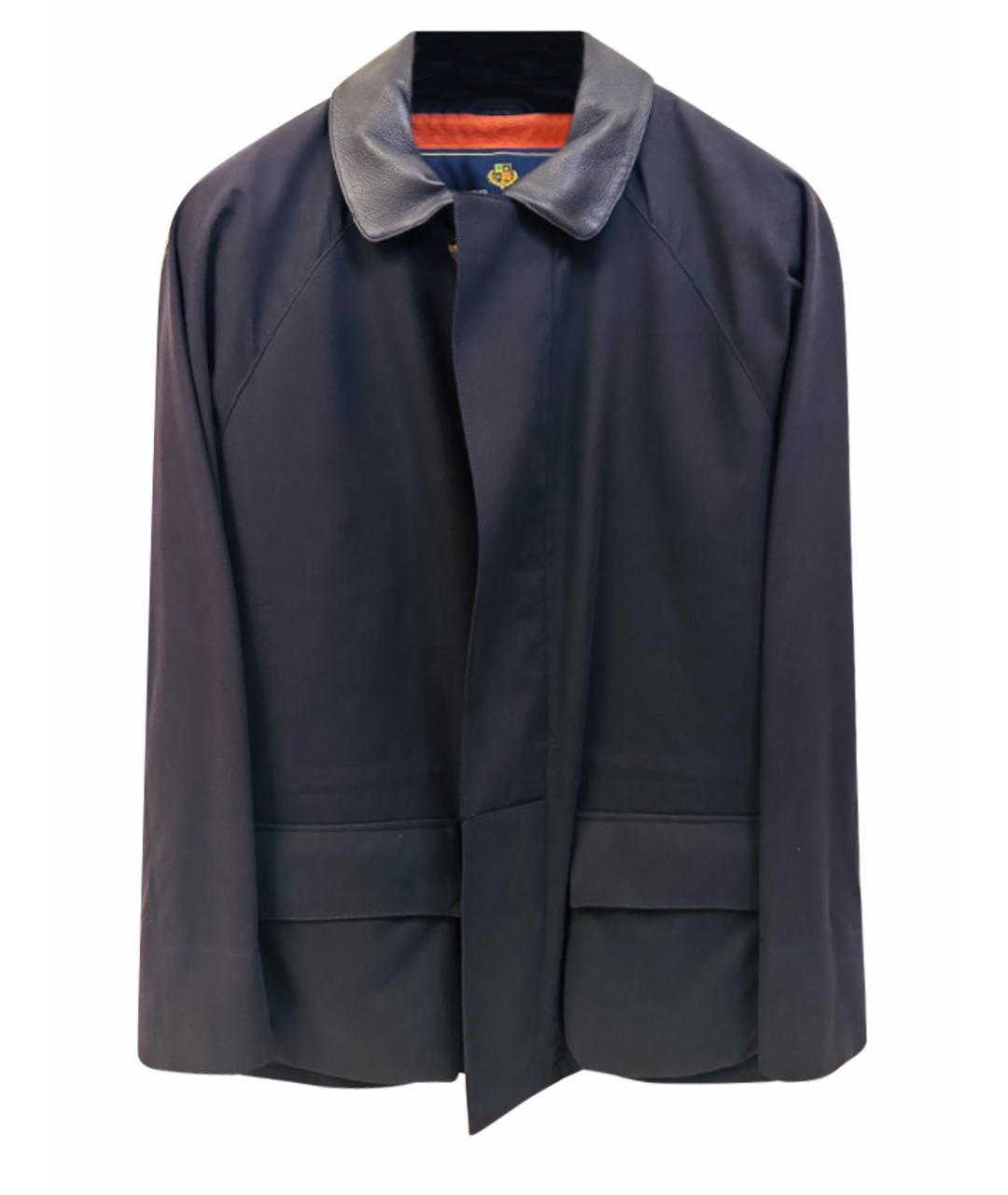 LORO PIANA Темно-синяя куртка, фото 1