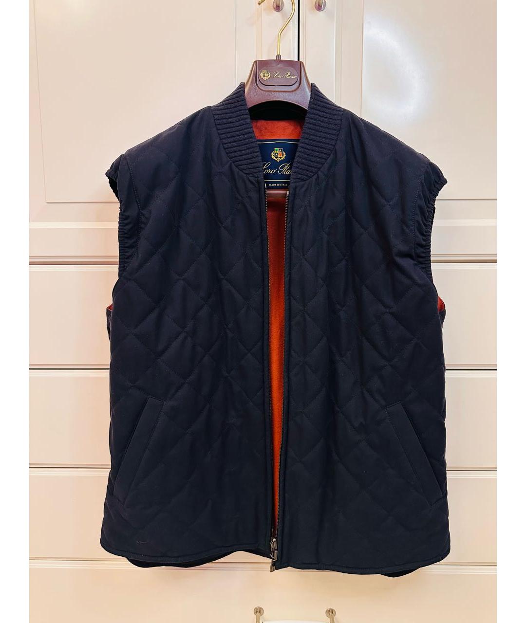 LORO PIANA Темно-синяя куртка, фото 8