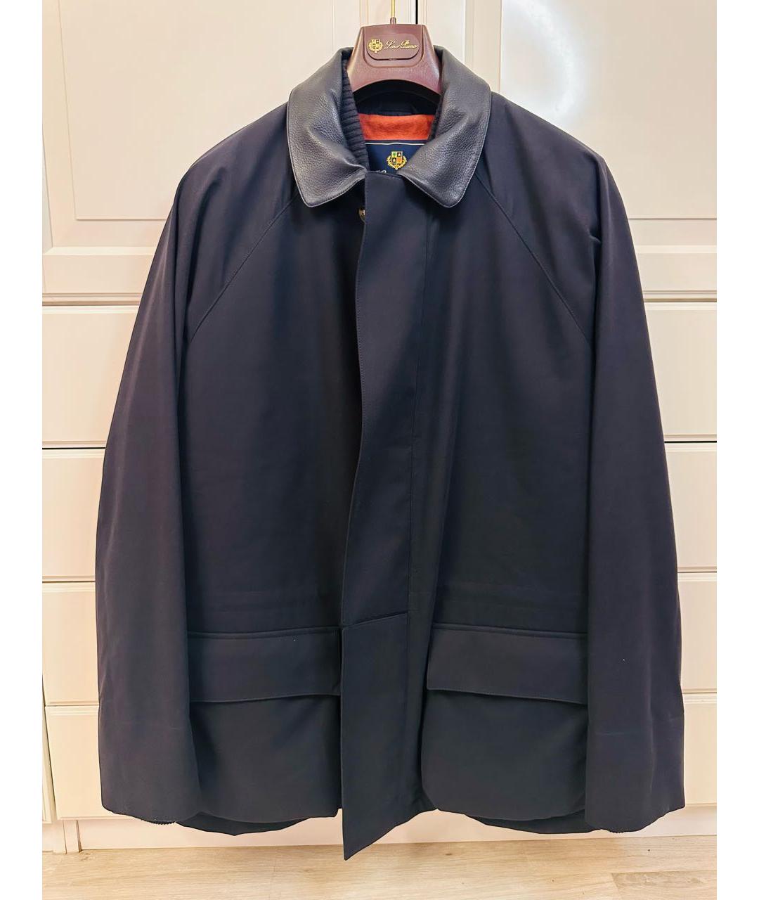 LORO PIANA Темно-синяя куртка, фото 9