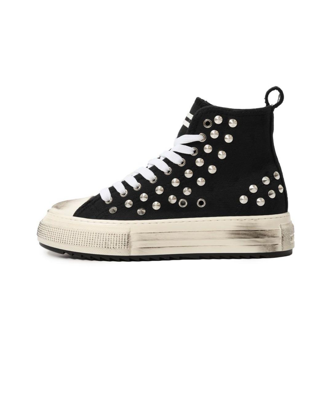 DSQUARED2 Черные текстильные кеды, фото 5