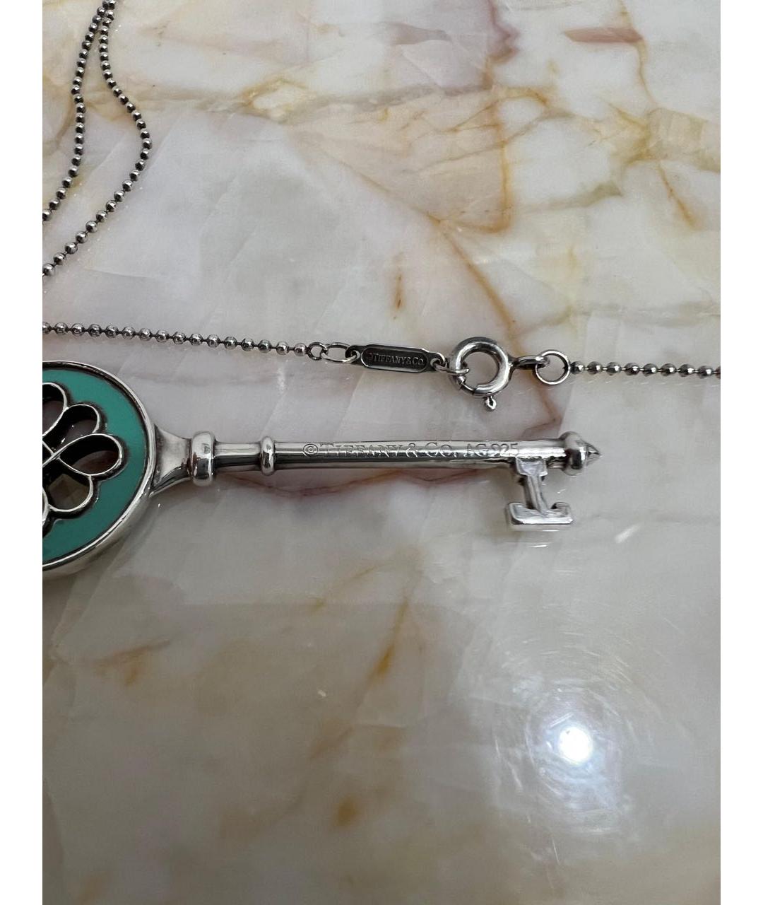 TIFFANY&CO Серебряное серебряное колье, фото 3