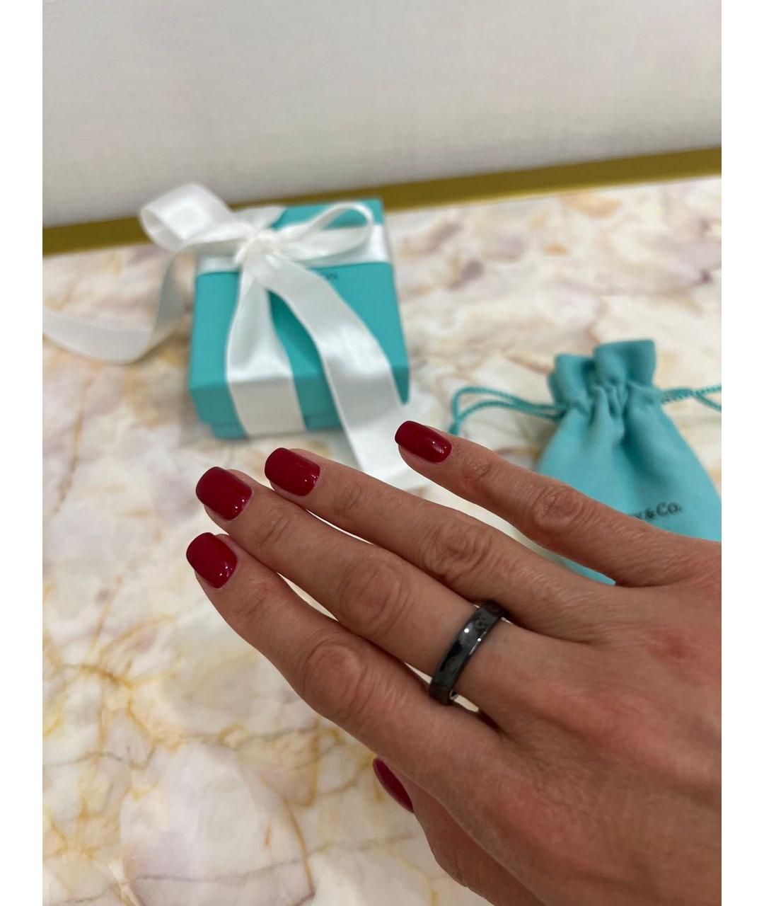 TIFFANY&CO Черное кольцо, фото 2