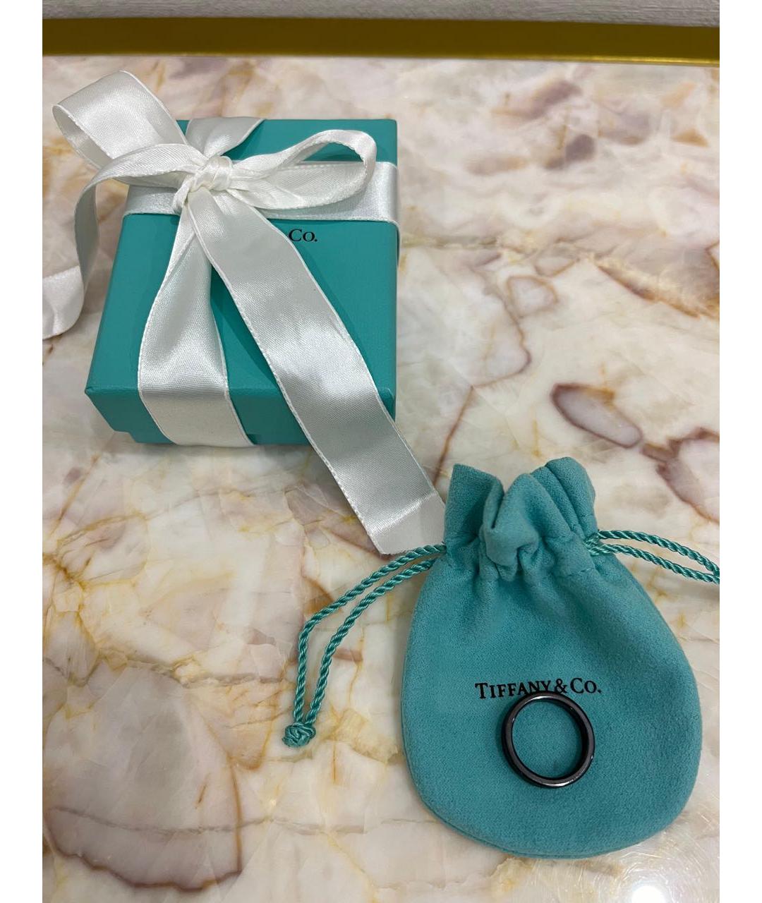 TIFFANY&CO Черное кольцо, фото 3
