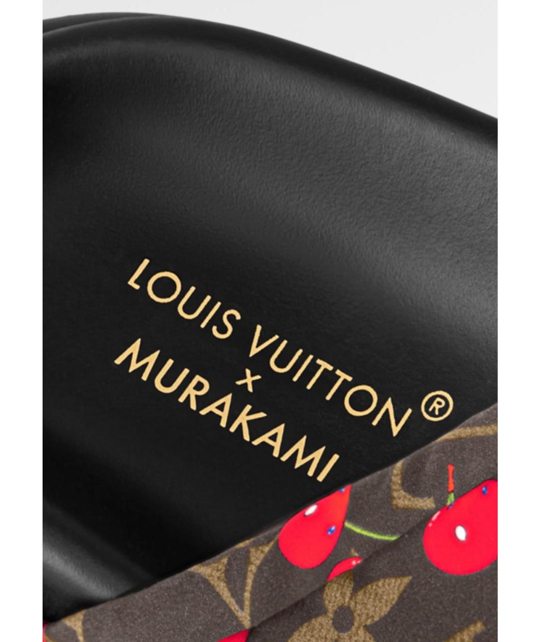 LOUIS VUITTON Кожаные сандалии, фото 4