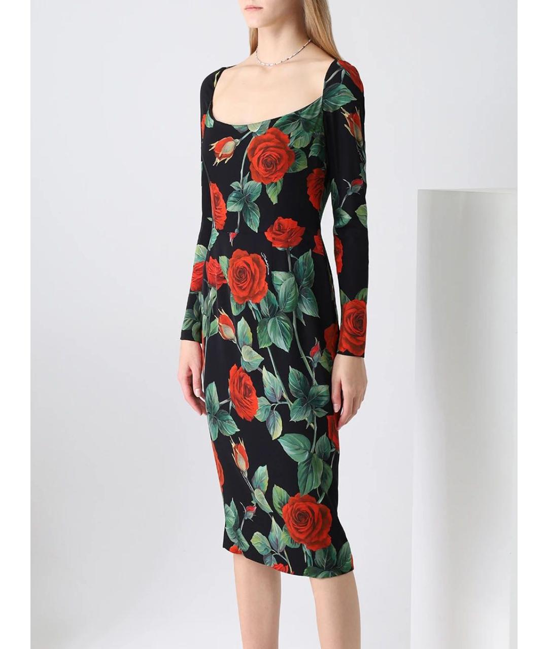 DOLCE&GABBANA Шелковое платье, фото 6