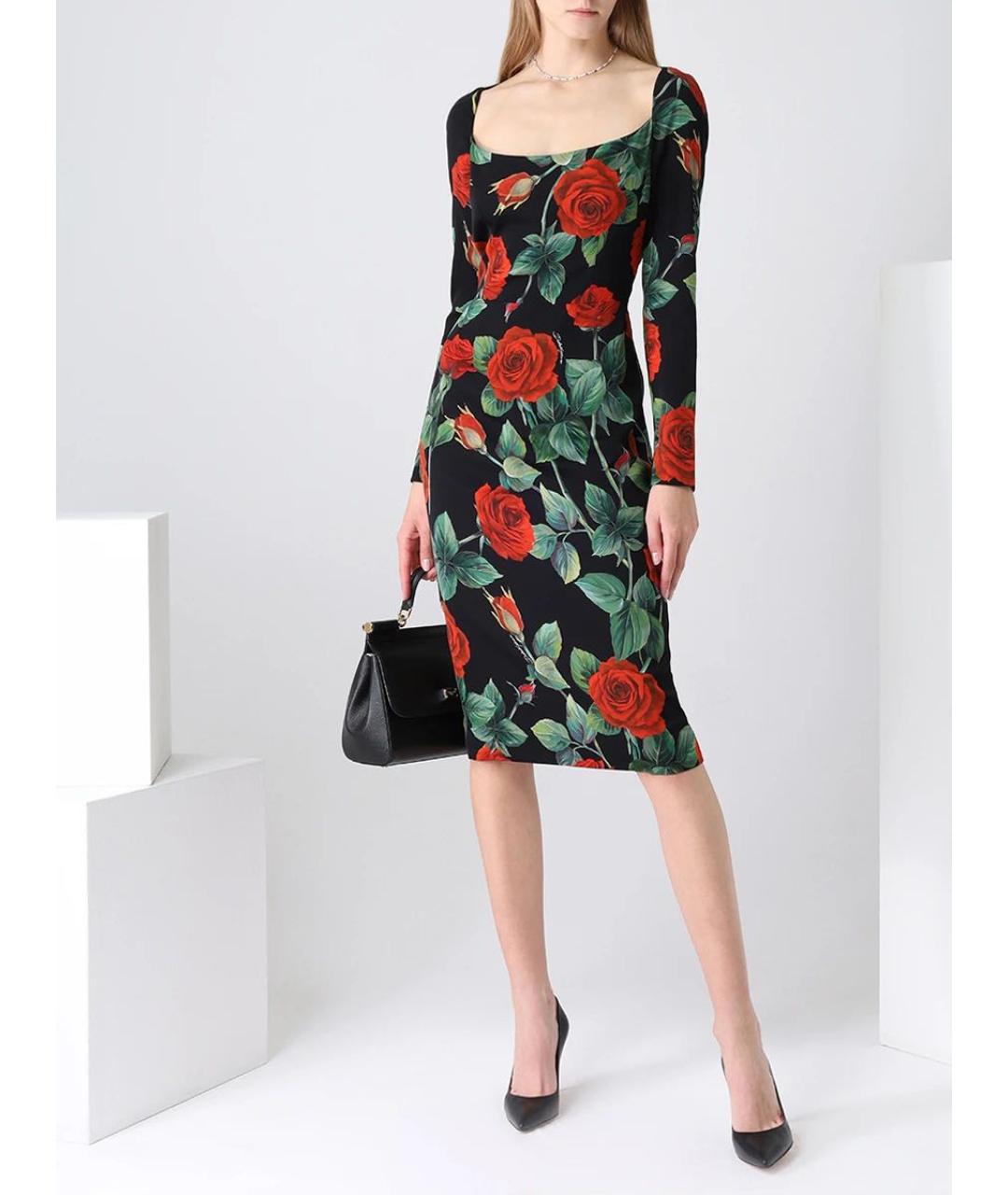 DOLCE&GABBANA Шелковое платье, фото 7