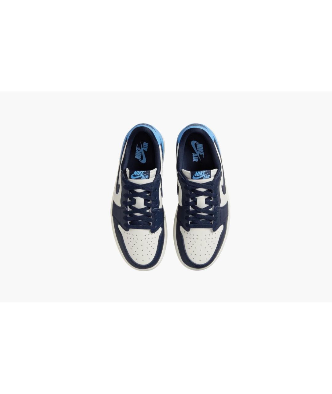 NIKE Голубые кожаные кеды, фото 3