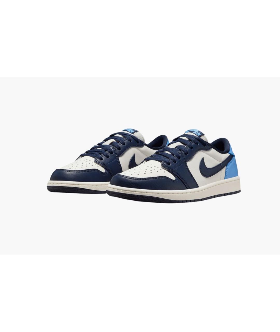 NIKE Голубые кожаные кеды, фото 2