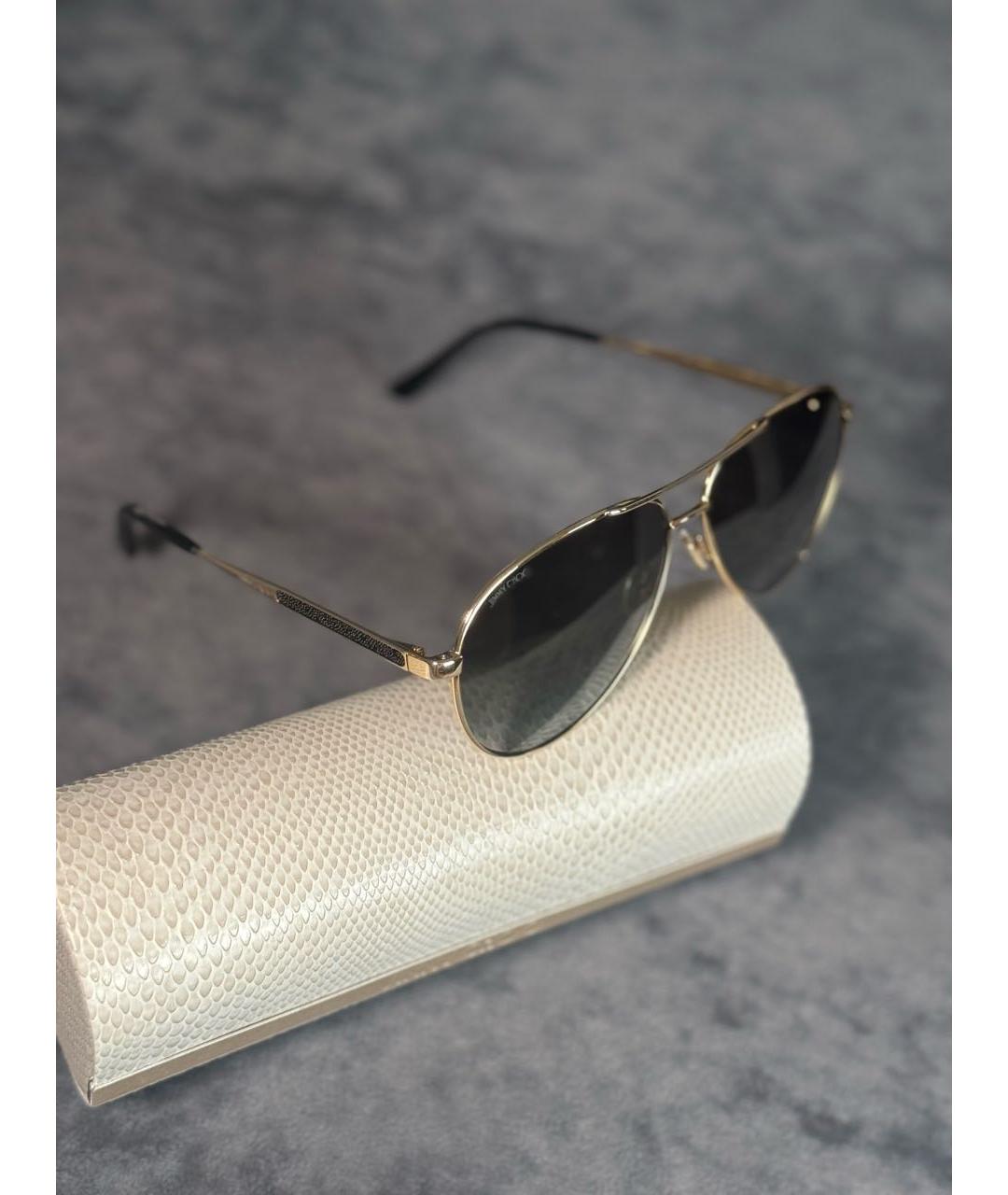 JIMMY CHOO Металлические солнцезащитные очки, фото 2