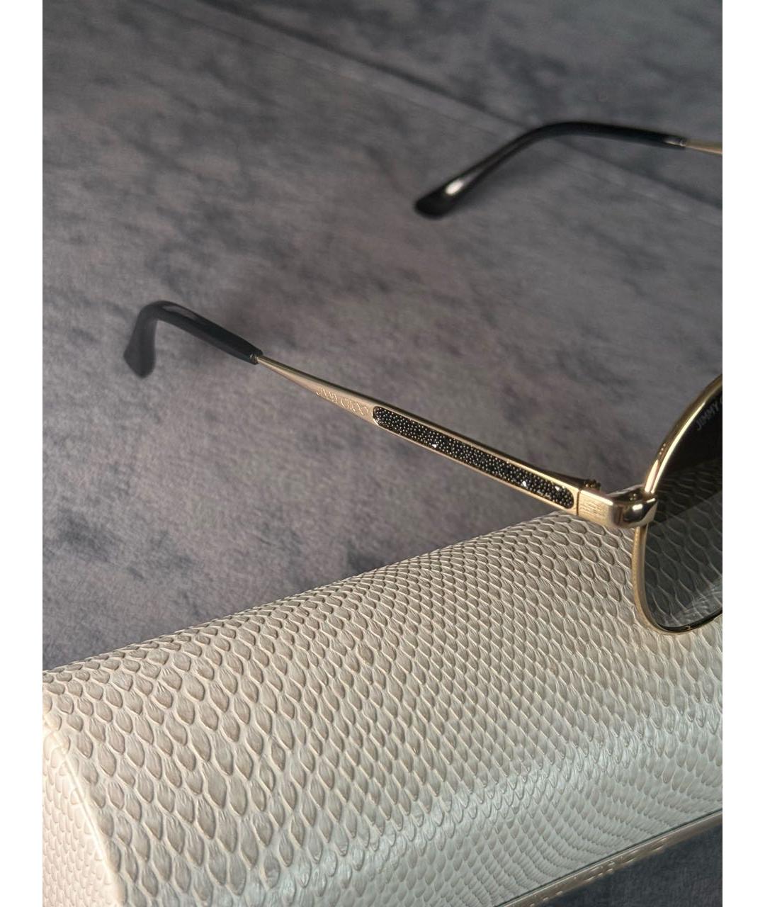 JIMMY CHOO Металлические солнцезащитные очки, фото 4