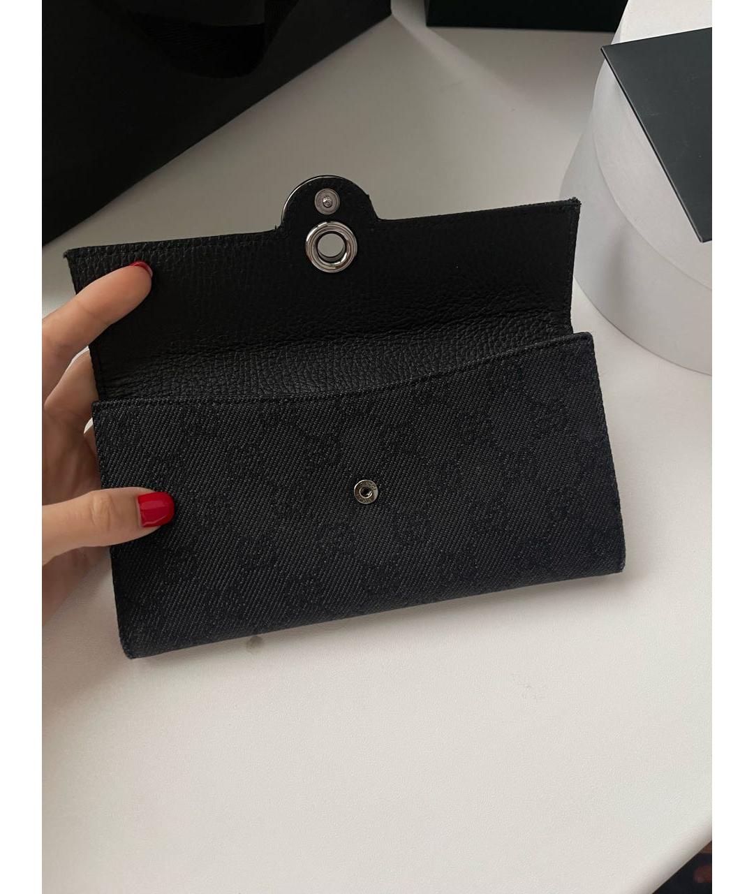 GUCCI Серый кожаный кошелек, фото 7