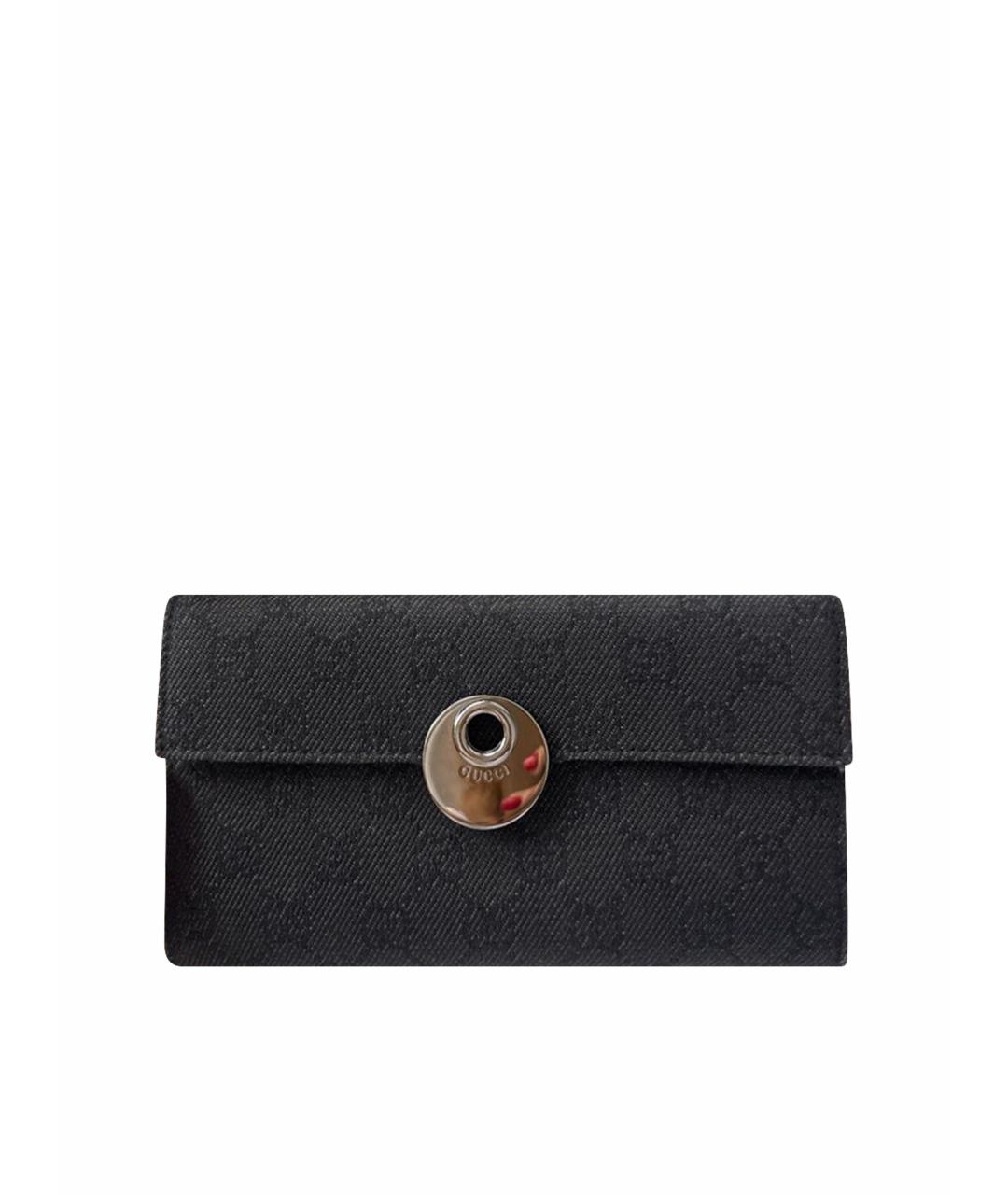 GUCCI Серый кожаный кошелек, фото 8