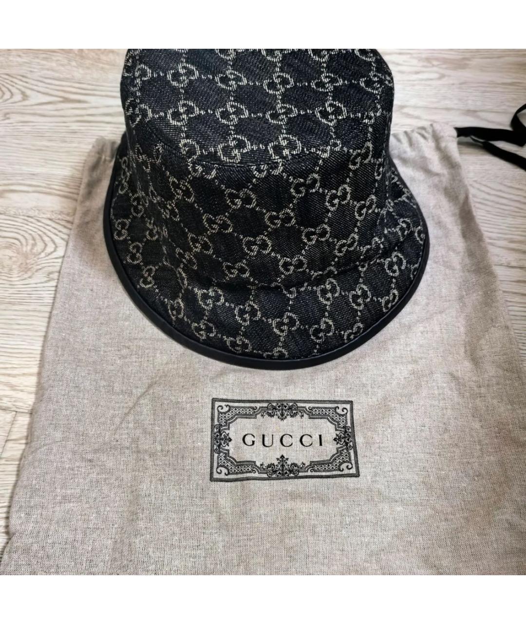 GUCCI Коричневая панама, фото 2