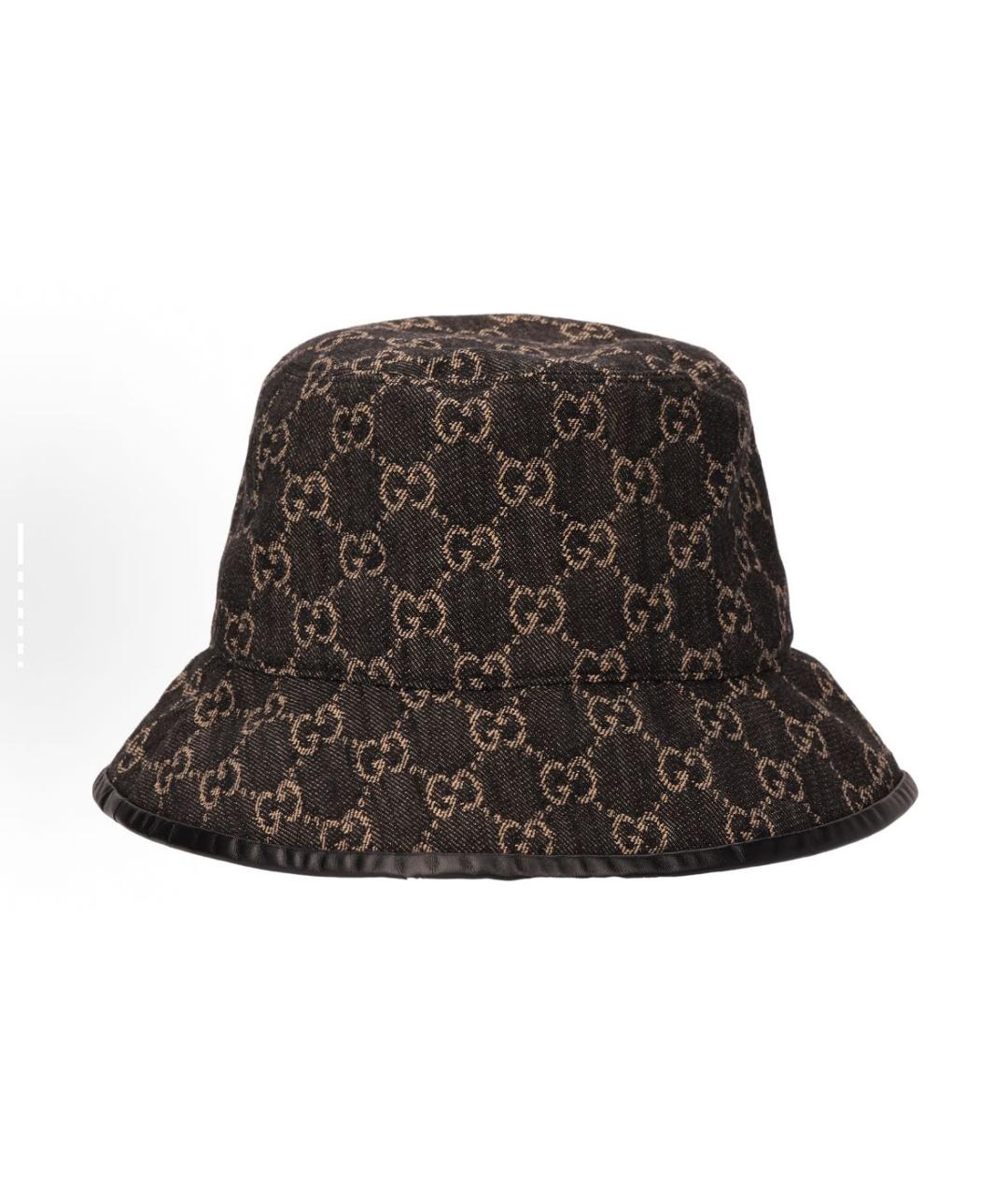 GUCCI Коричневая панама, фото 4
