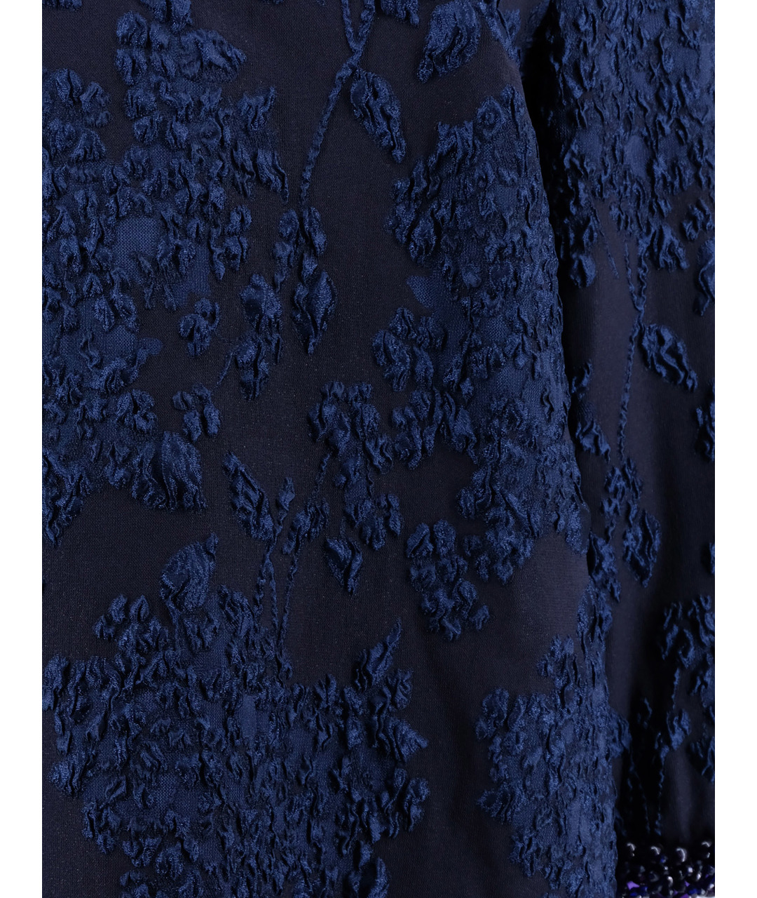 ESCADA Темно-синее синтетическое повседневное платье, фото 3
