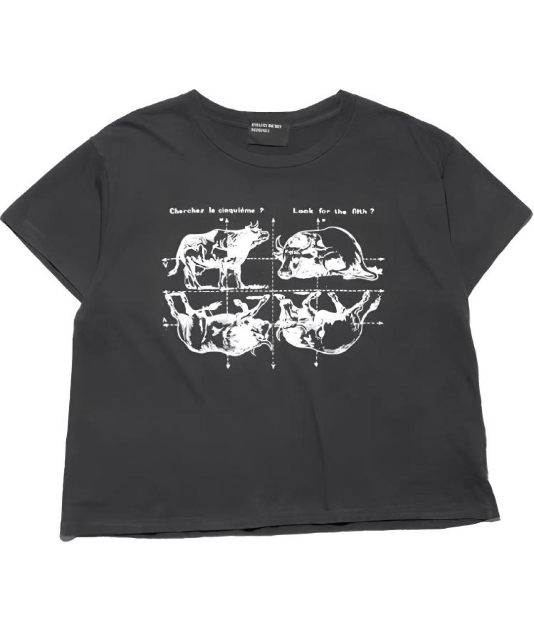 Enfants Riches Déprimés Черная хлопковая футболка, фото 1