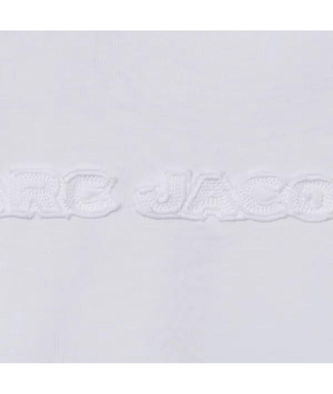 MARC JACOBS Белая хлопковая футболка, фото 4