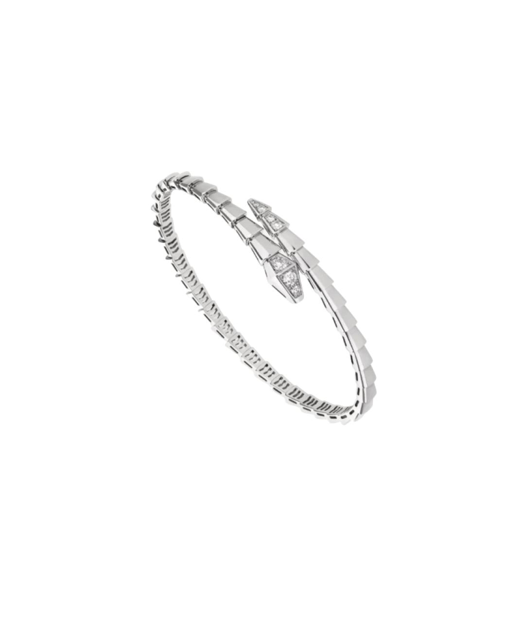 BVLGARI Белый браслет из белого золота, фото 2