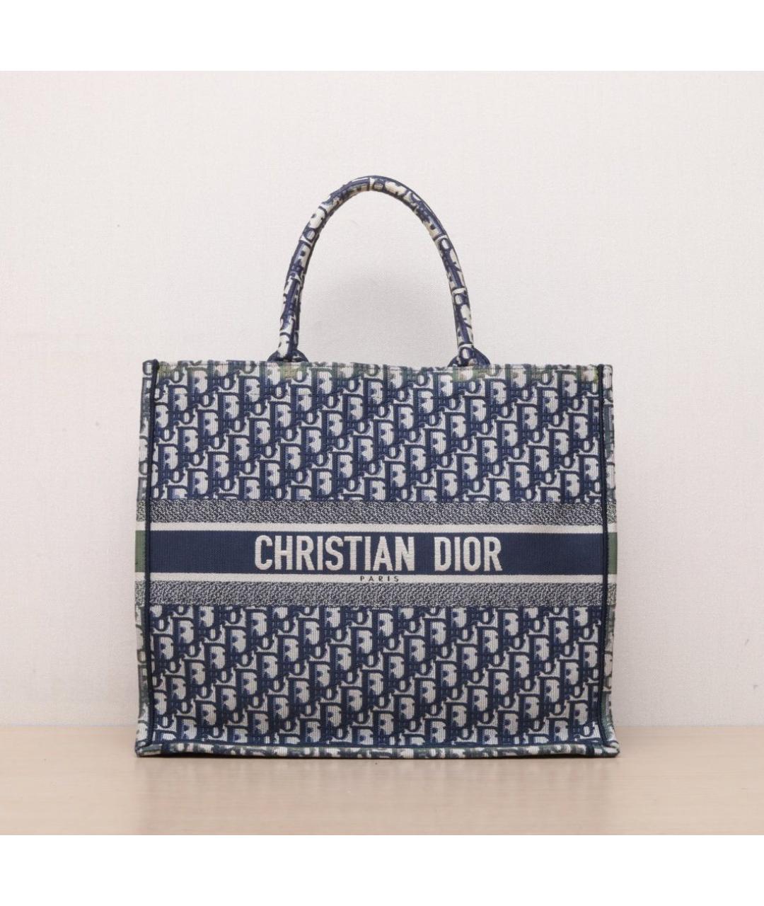 CHRISTIAN DIOR Синяя сумка через плечо, фото 2