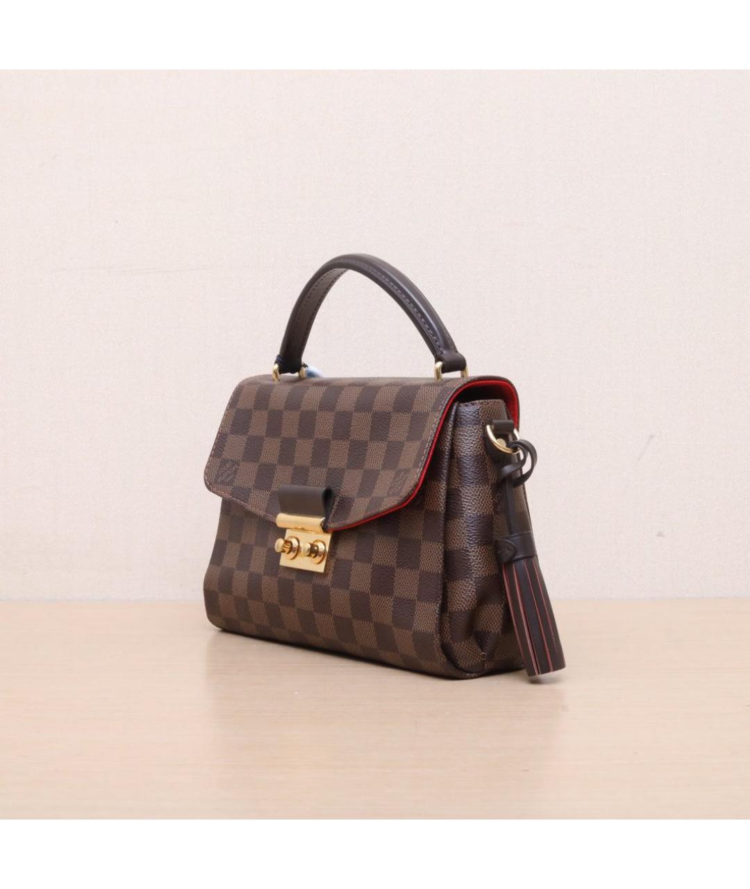 LOUIS VUITTON Коричневая сумка через плечо, фото 3