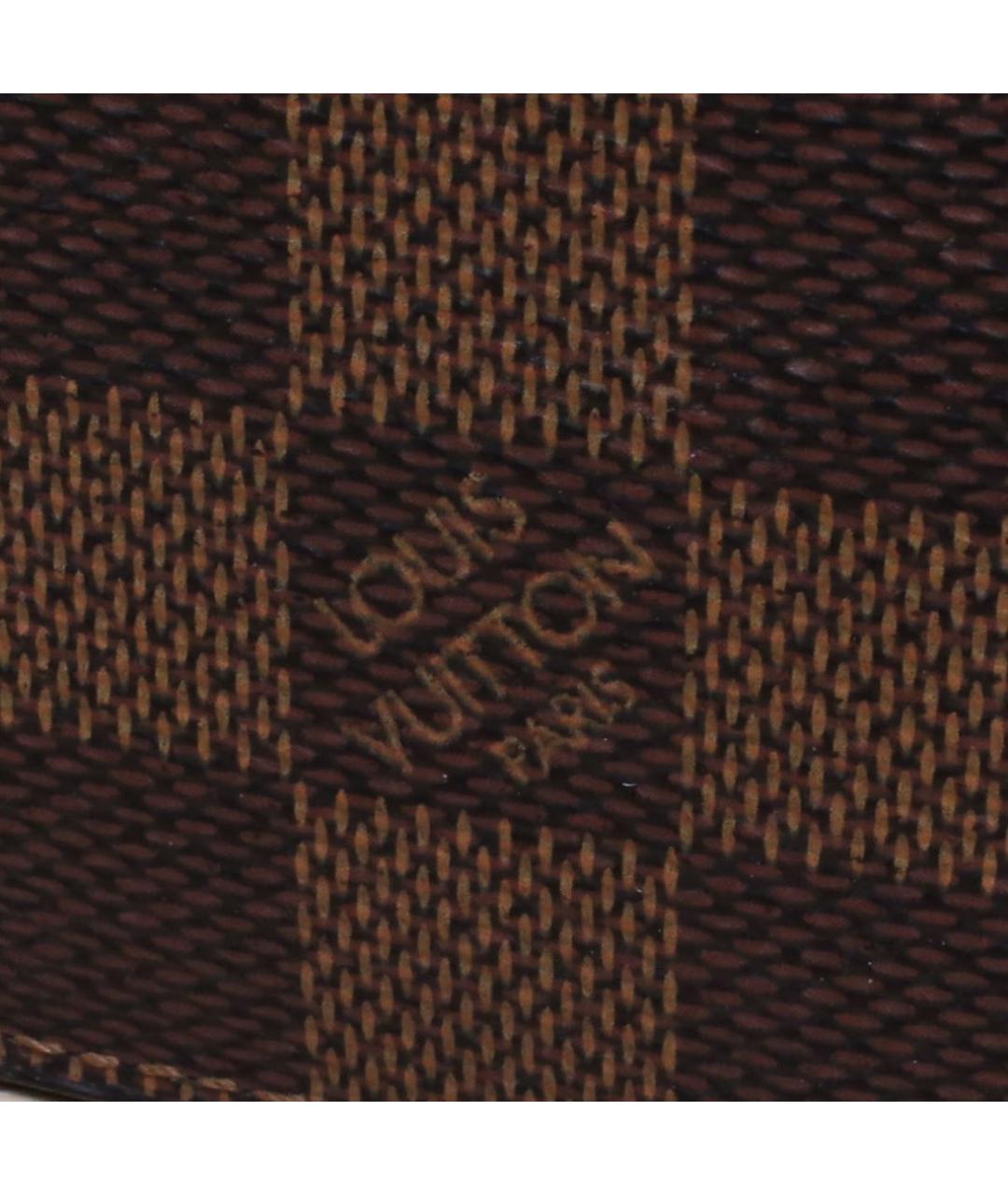 LOUIS VUITTON Коричневый кошелек, фото 7