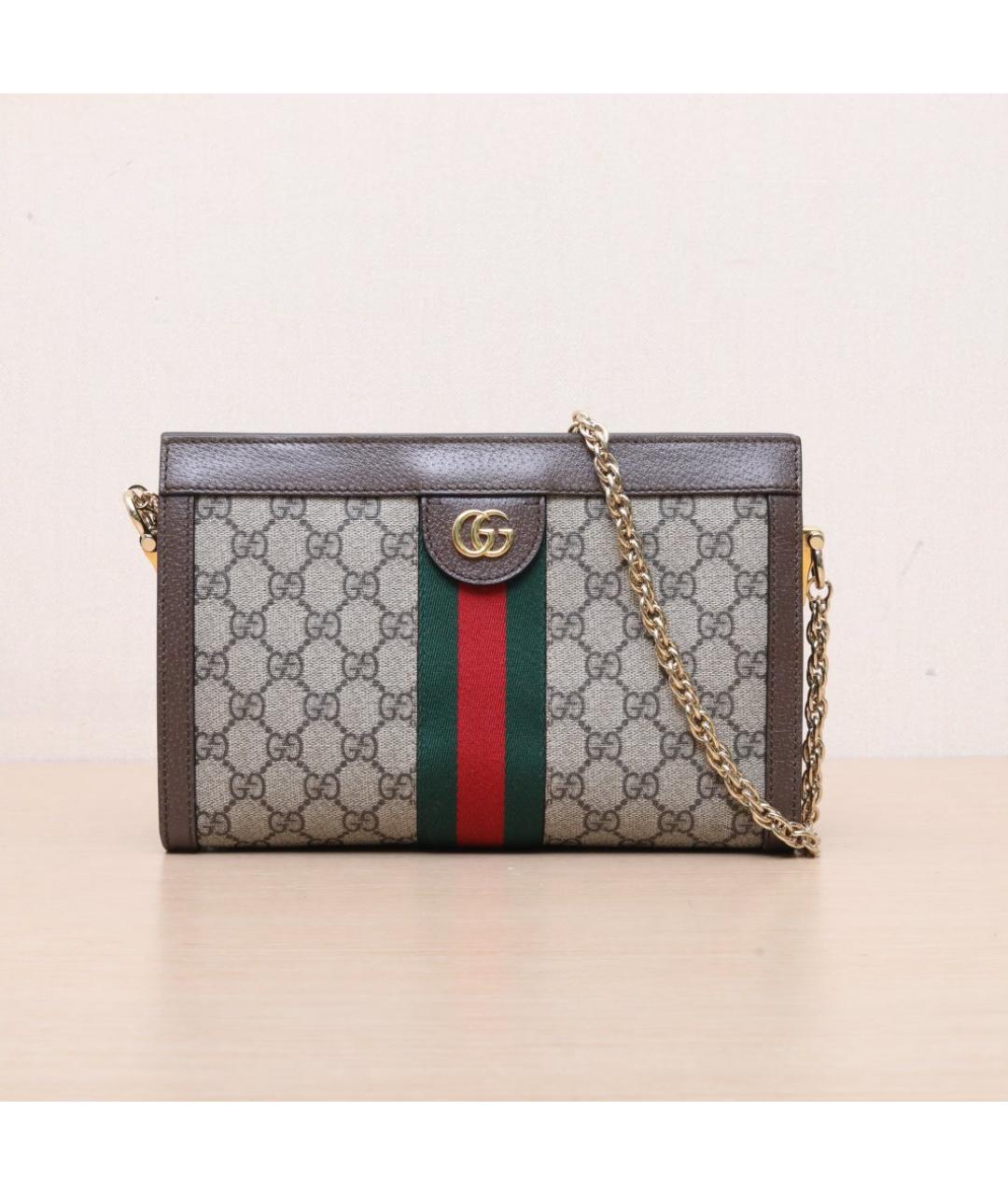 GUCCI Коричневая сумка через плечо, фото 2