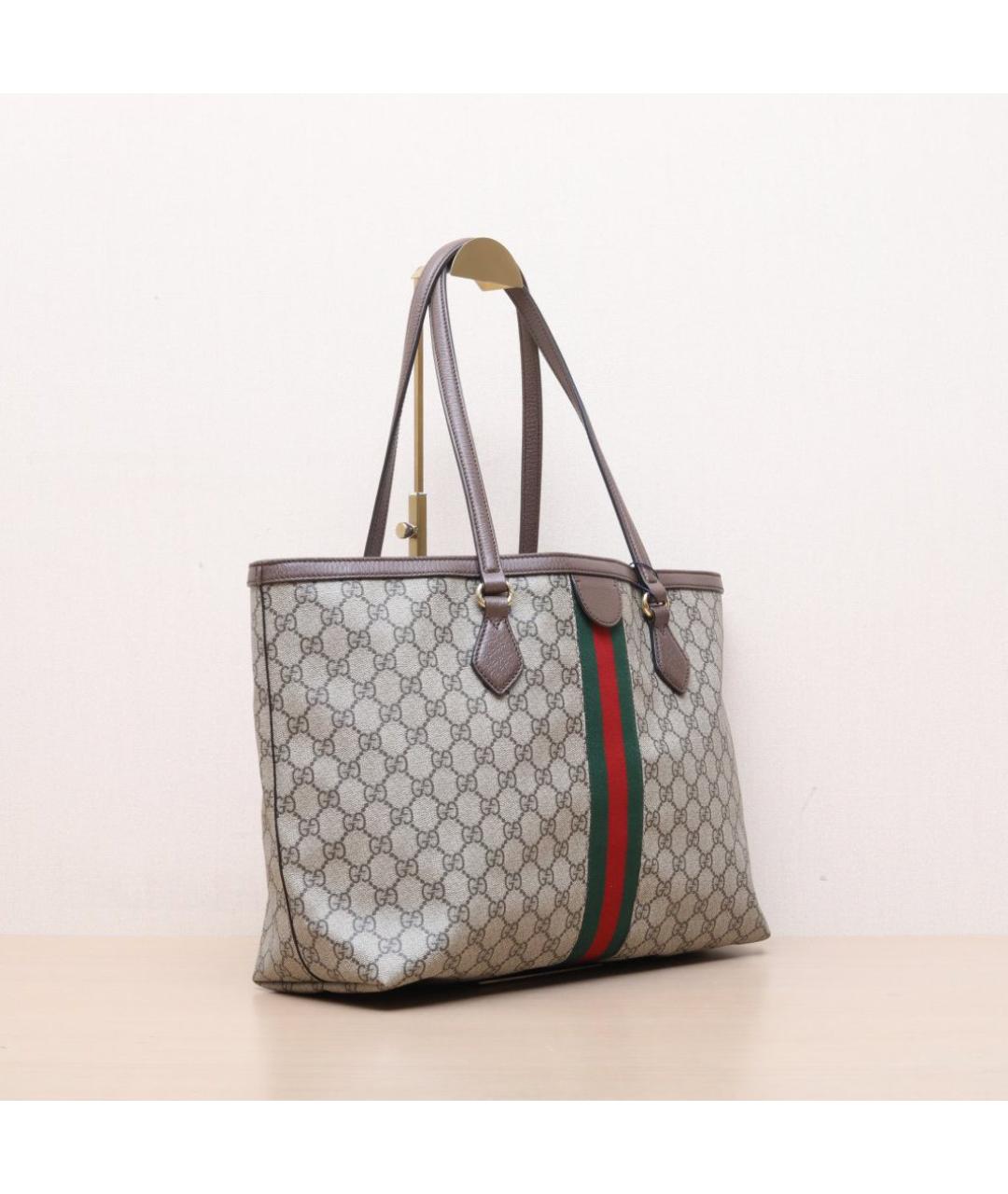 GUCCI Коричневая юбка миди, фото 5