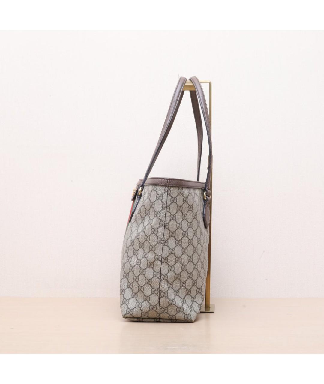 GUCCI Коричневая юбка миди, фото 4