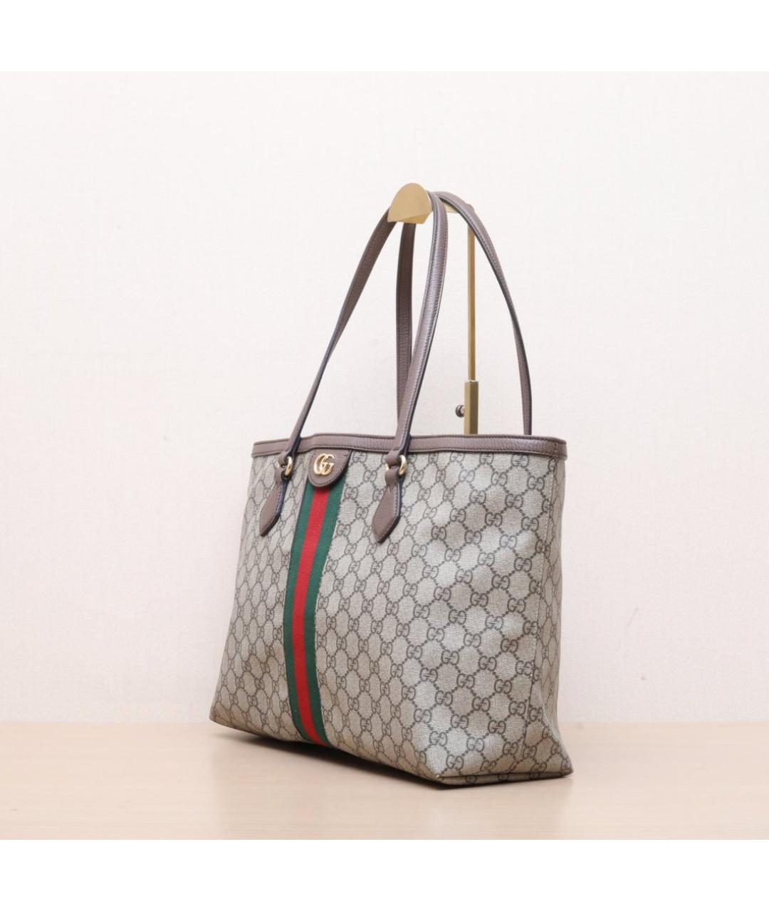 GUCCI Коричневая юбка миди, фото 3
