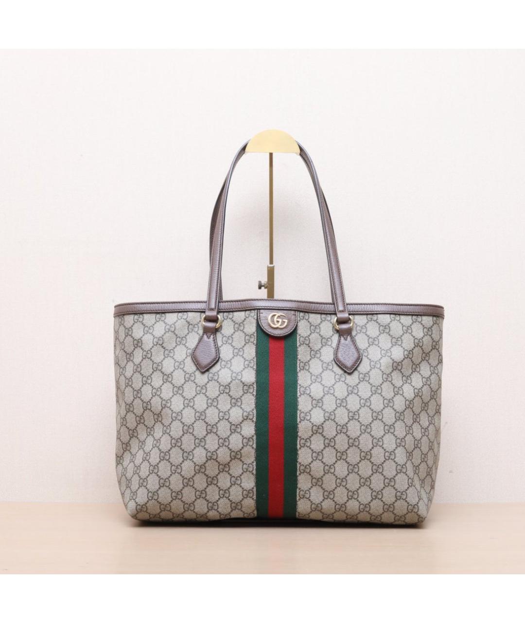 GUCCI Коричневая юбка миди, фото 2
