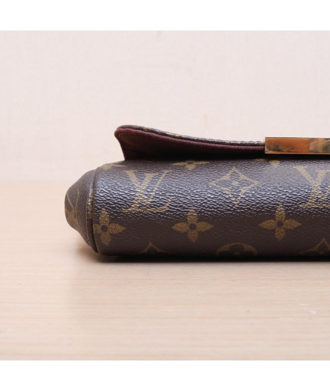 LOUIS VUITTON Коричневая сумка через плечо, фото 8