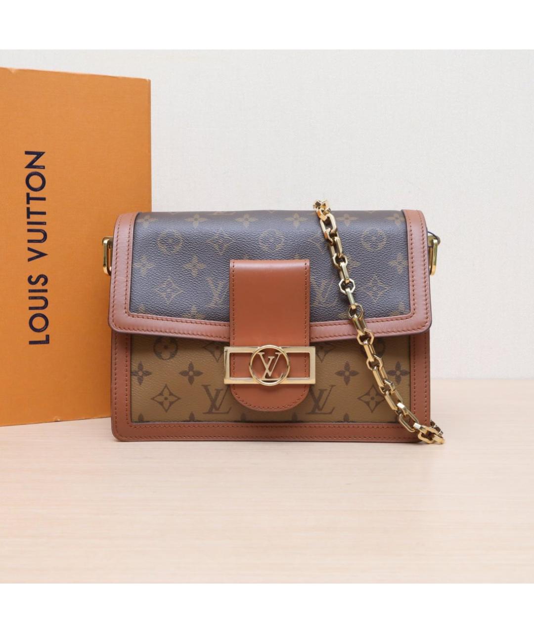 LOUIS VUITTON Коричневая сумка через плечо, фото 9