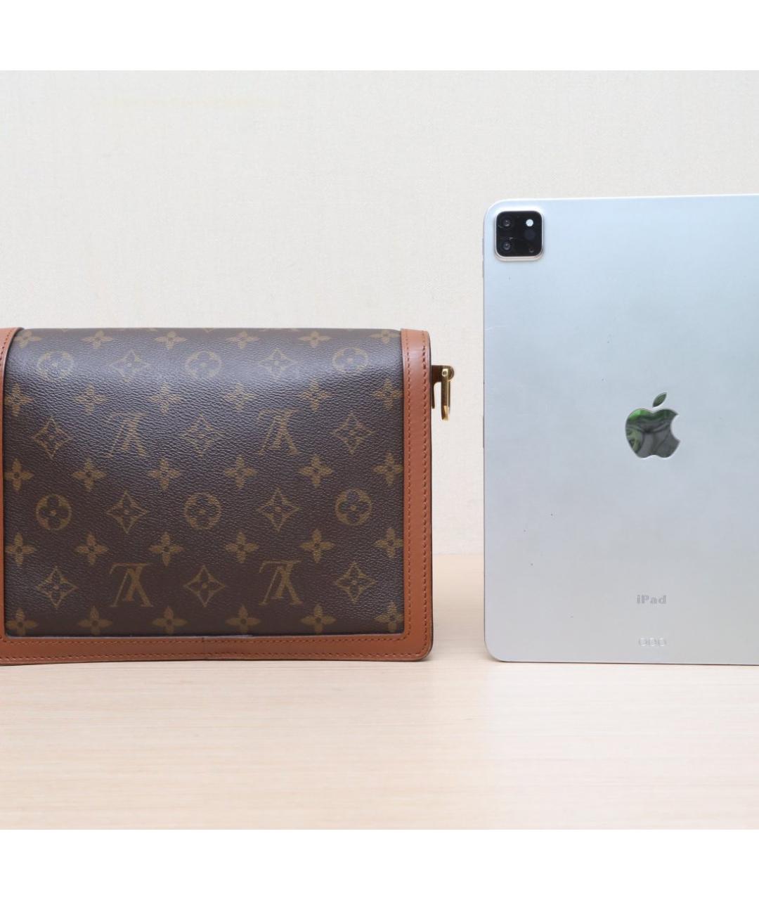LOUIS VUITTON Коричневая сумка через плечо, фото 6