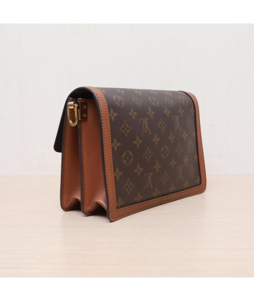 LOUIS VUITTON Коричневая сумка через плечо, фото 5