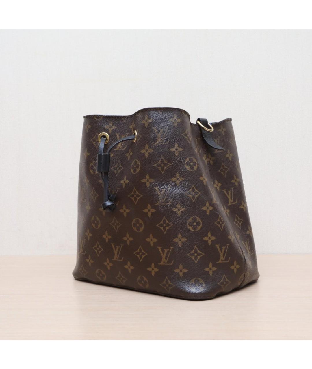 LOUIS VUITTON Коричневая сумка через плечо, фото 3