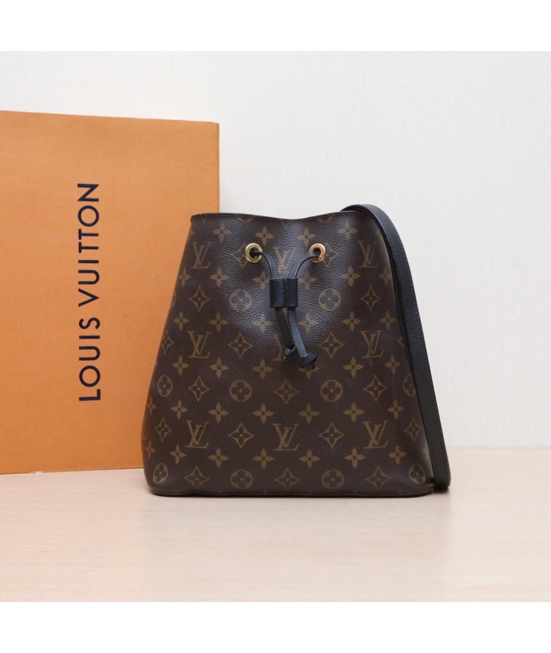LOUIS VUITTON Коричневая сумка через плечо, фото 9