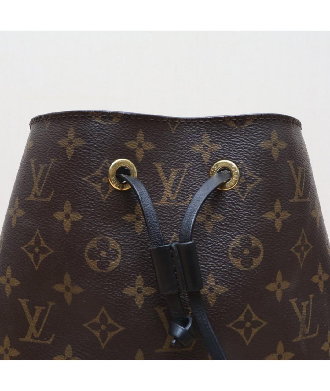 LOUIS VUITTON Коричневая сумка через плечо, фото 7