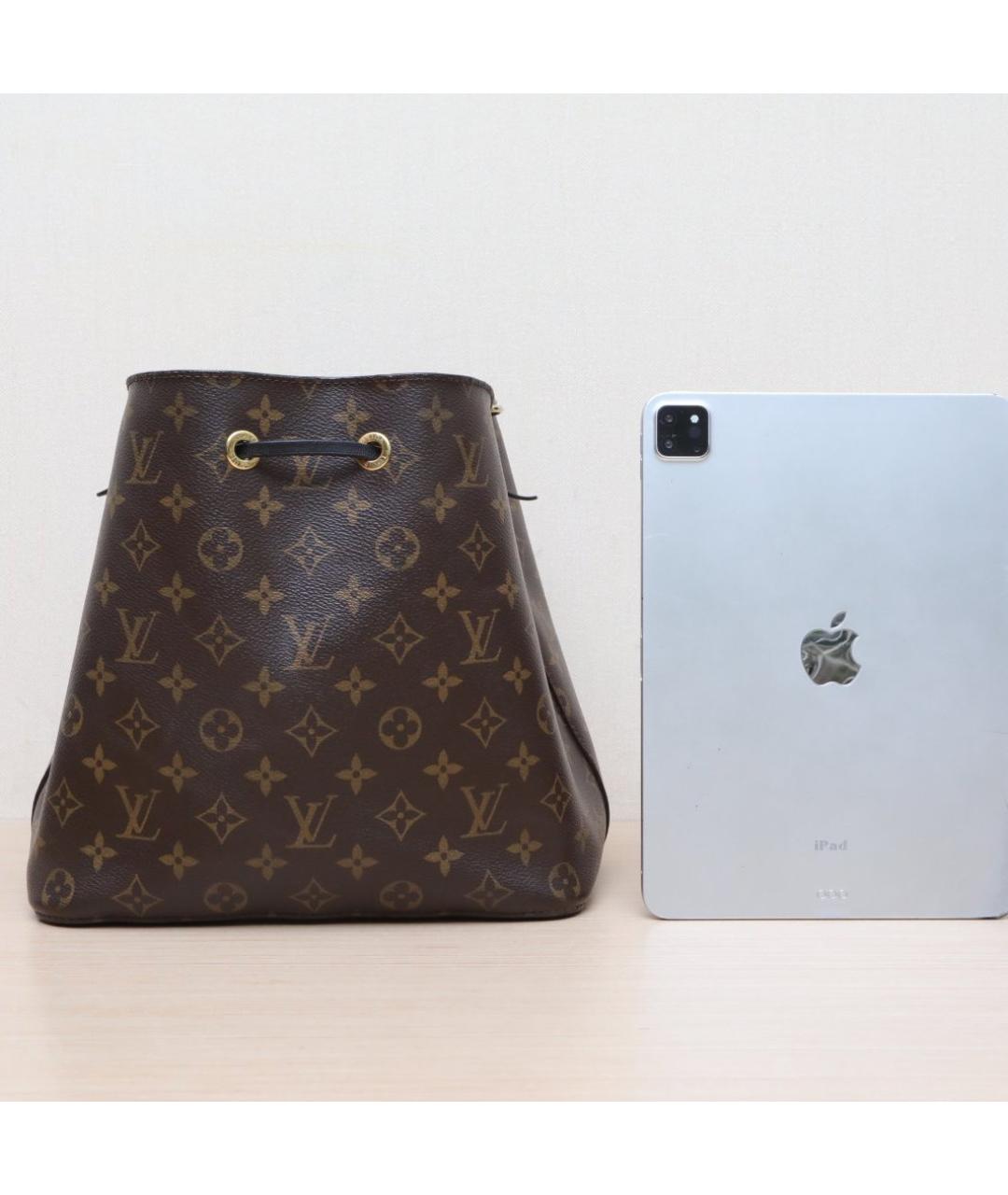 LOUIS VUITTON Коричневая сумка через плечо, фото 6