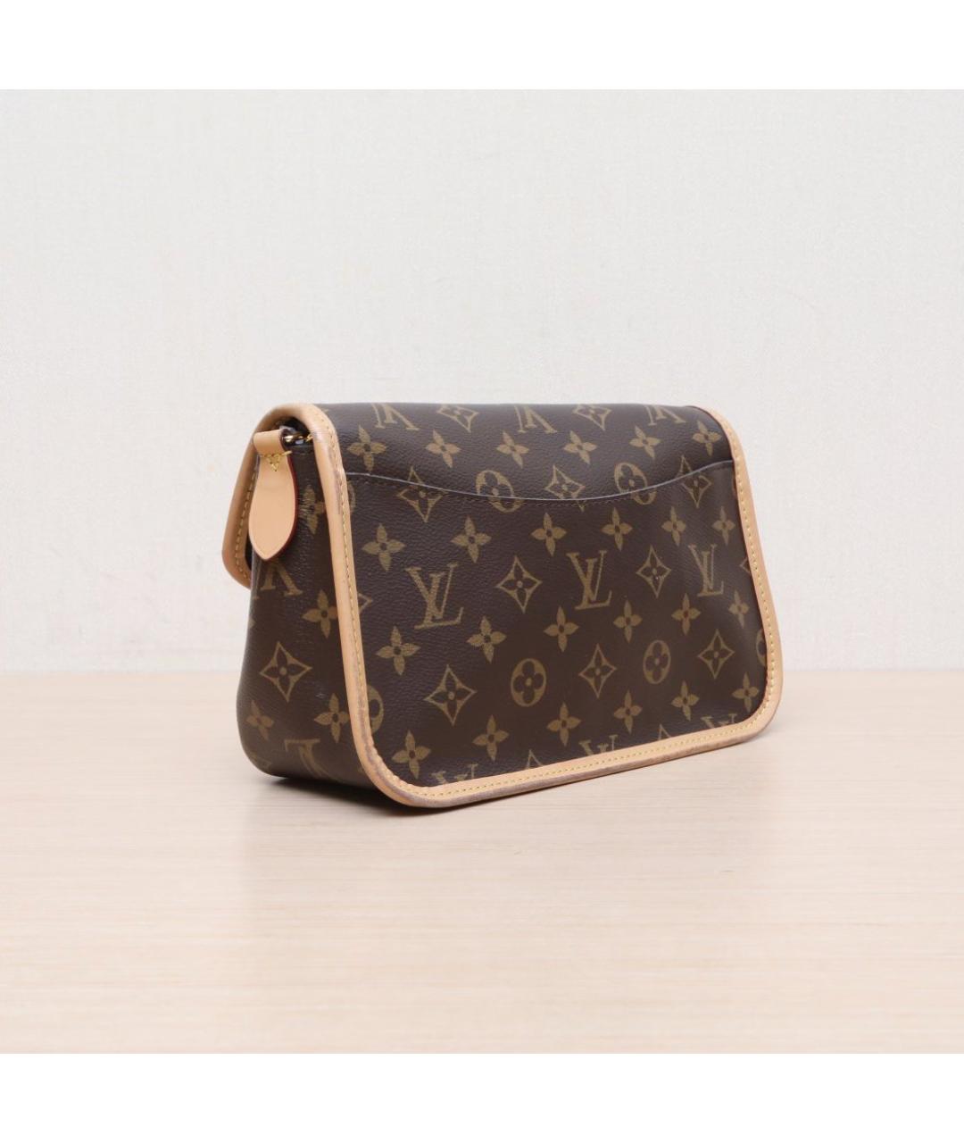 LOUIS VUITTON Коричневая сумка через плечо, фото 5