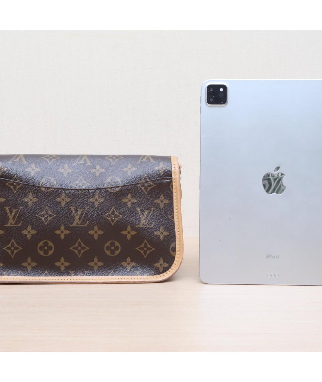 LOUIS VUITTON Коричневая сумка через плечо, фото 6