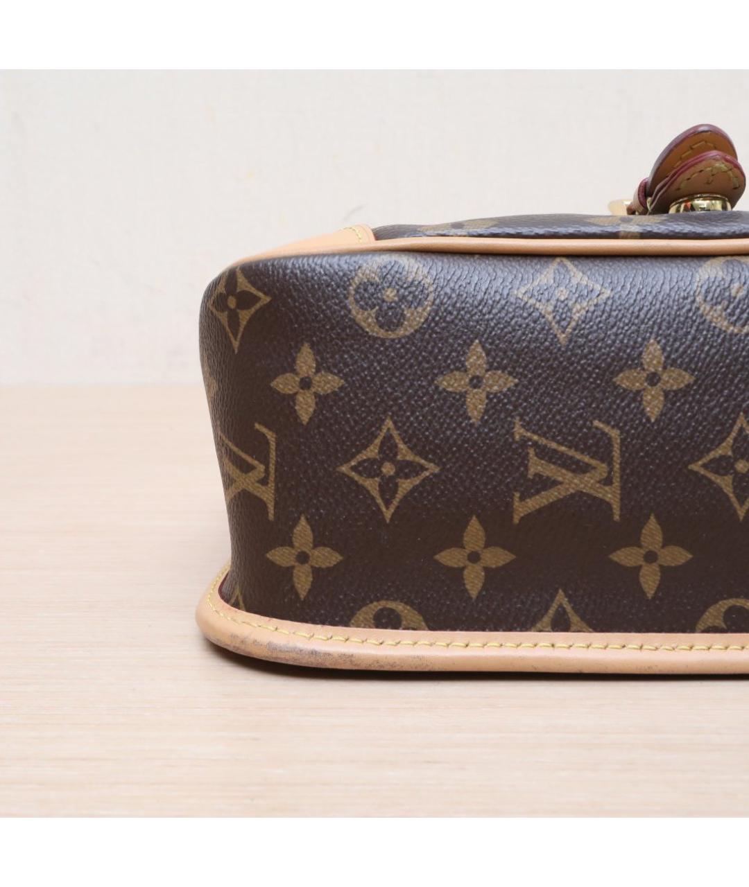LOUIS VUITTON Коричневая сумка через плечо, фото 8