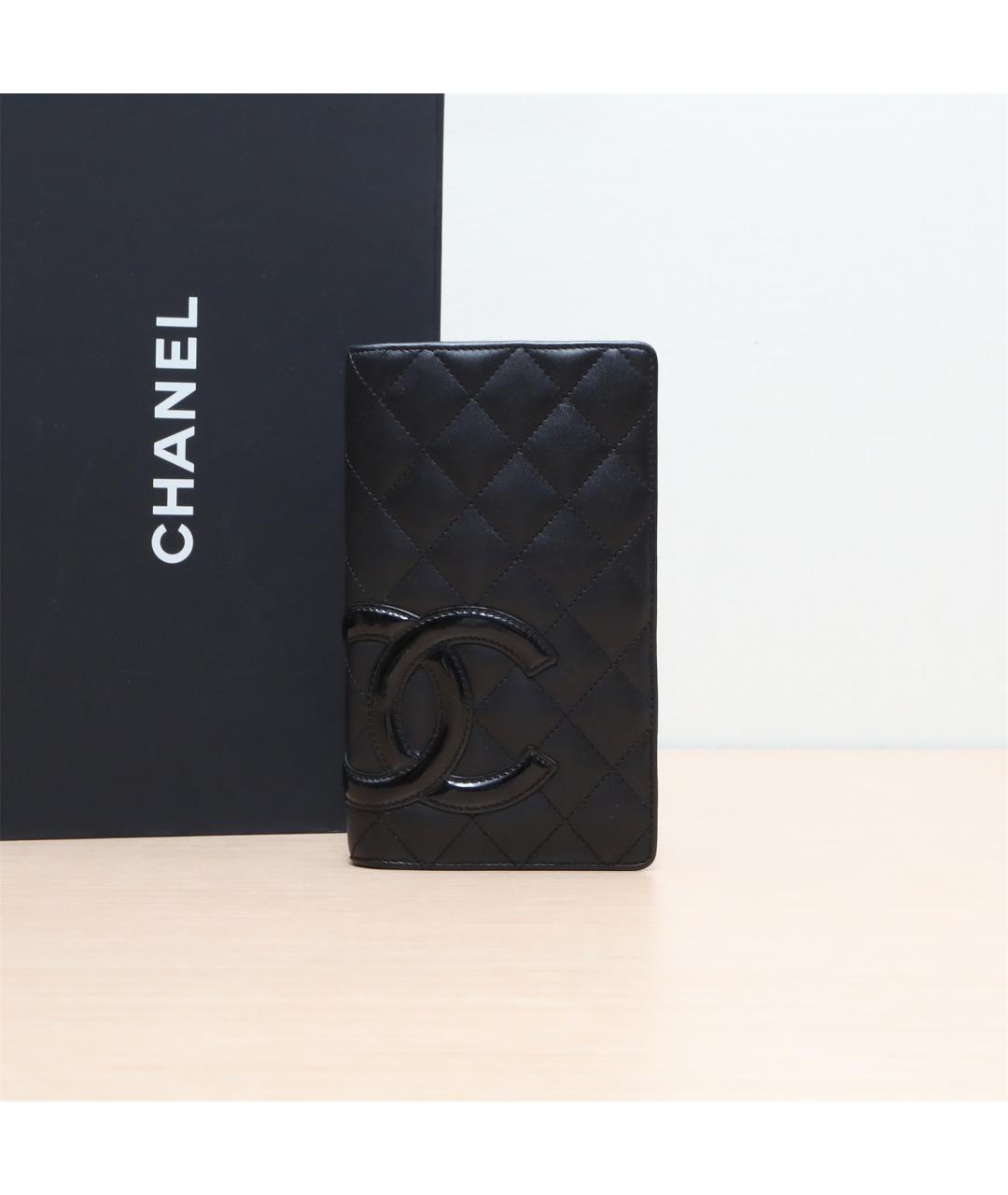 CHANEL Черная кожаная косметичка, фото 9