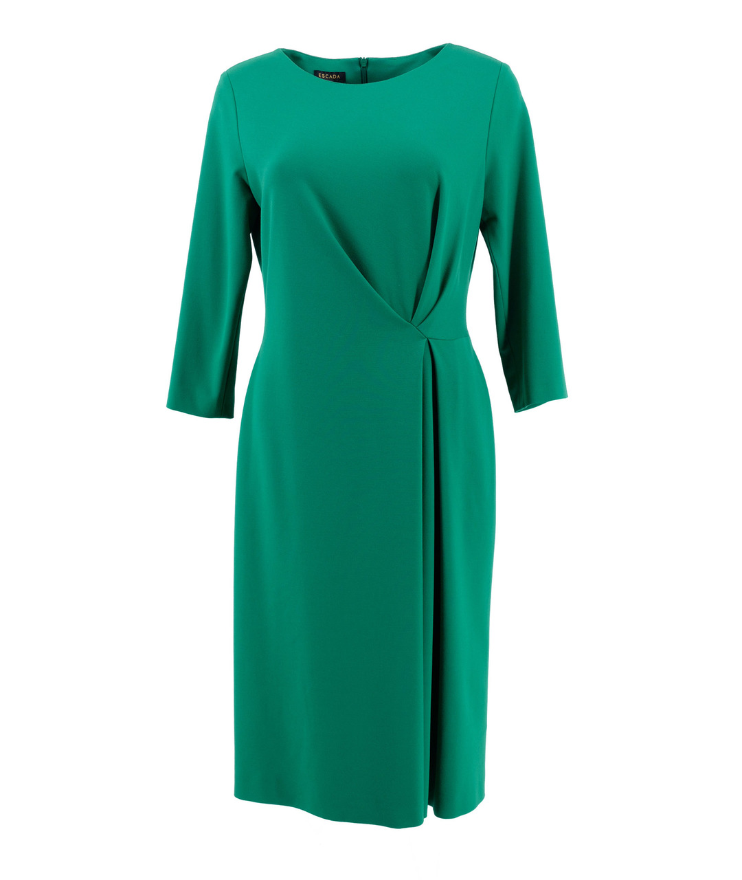 ESCADA Зеленые вискозное повседневное платье, фото 1