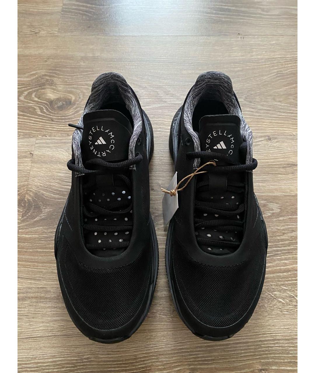 ADIDAS BY STELLA MCCARTNEY Черные текстильные кроссовки, фото 7